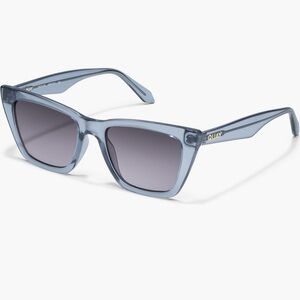 Quay Australia Blue Cat Eye Sunglasses